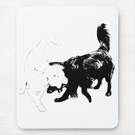 Bewegung sagt alles mousepad (Vorne)