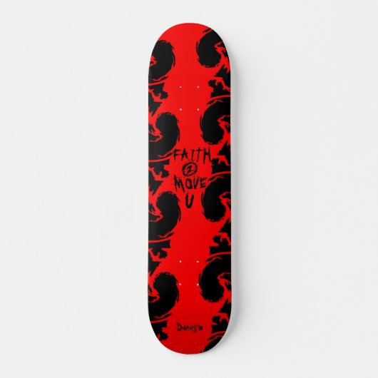 BEWEGUNG U des GLAUBEN-2 Skateboard (Vorne)