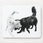Bewegung über Worte Mousepad (Vorne)