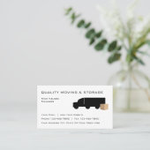 Bewegung und Lagerung Visitenkarte (Stehend Vorderseite)