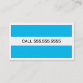 Bewegung Visitenkarte (Rückseite)