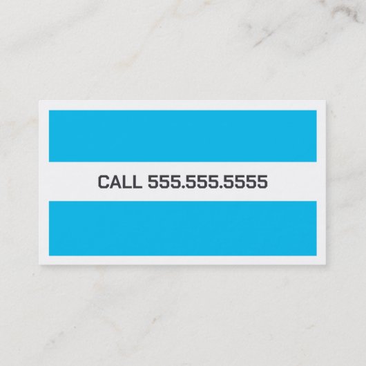 Bewegung Visitenkarte (Rückseite)