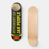 BEWEGUNG VON JAH-LEUTEN-Skateboard Skateboard (Vorderseite)