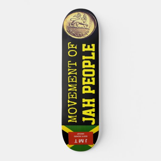 BEWEGUNG VON JAH-LEUTEN-Skateboard Skateboard (Vorderseite)