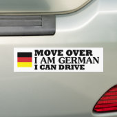 Bewegung vorbei, das ich ich deutsch bin, kann autoaufkleber (Auf Auto)