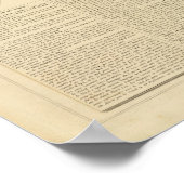 Bewegungen der Sonne Poster (Ecke)