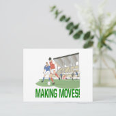 Bewegungen machen postkarte (Stehend Vorderseite)
