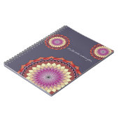 Bewegungs-Mandala-Notizbuch | schreiben, was Notizblock (Linke Seite)