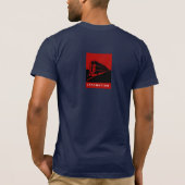 Bewegungs-T-Shirt Zug T-Shirt (Rückseite)