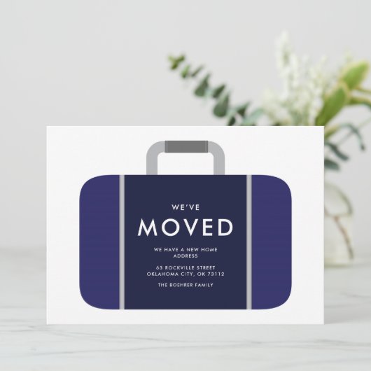 Bewegungsankündigung Einladung (Stehend Vorderseite)