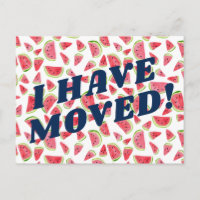 BEWEGUNGSANKÜNDIGUNG Farbenfrohe Wassermelone Fruc