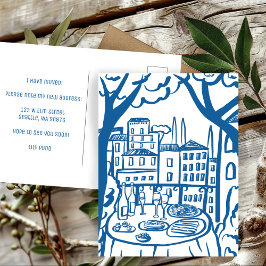 BEWEGUNGSANKÜNDIGUNG Neue Wohnadresse Balkon Postkarte