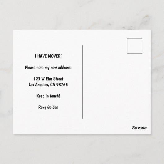 BEWEGUNGSBILDUNG Streifen Retro Pastel Rainbow Postkarte (Rückseite)