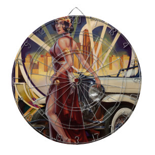 Bewegungsstadt Detroits, Michigan   Dartscheibe