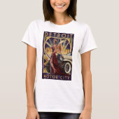 Bewegungsstadt Detroits, Michigan | T-Shirt (Vorderseite)