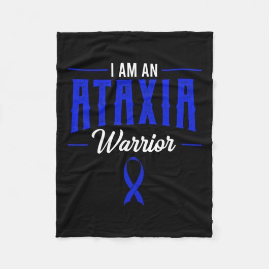 Bewegungsstörung Dystaxia Friedrichs Krieger Gi Fleecedecke (Vorderseite)