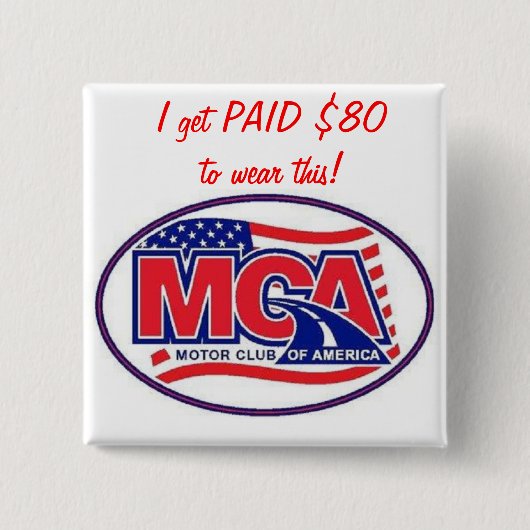 BEWEGUNGSverein AMERIKA - MCA 40for80.com Button (Vorderseite)