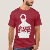 Bewegungsweißes Hauptlogo T-Shirt (Vorderseite)