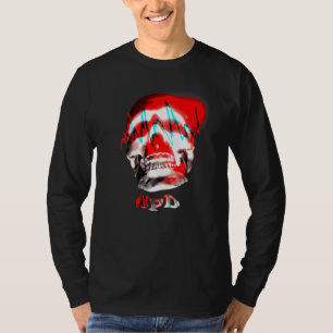 Bewegungswellenfrequenz-Schädel T-Shirt