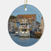 Bewegungsyacht in Weymouth Keramikornament (Links)