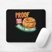 Beweise für diese Größe wirklich S - Yorkshire Pud Mousepad (Mit Mouse)