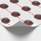 Beweise liegen nicht geschenkpapier (Ecke)