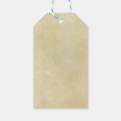 Beweise wahre Mord-Mysterien spielen Wein Geschenkanhänger (Rückseite)