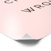 Beweisen Sie, dass sie ein falsches Motivierend Zi Fotodruck (Ecke)