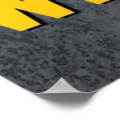 Beweisen Sie, dass sie verrückte Boxhandschuhe Mot Poster (Ecke)