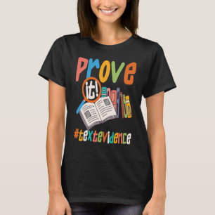 Beweisen Sie den Text des Lehrers 2013 T-Shirt