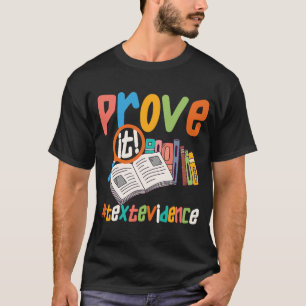Beweisen Sie den Text des Lehrers 2013 T-Shirt