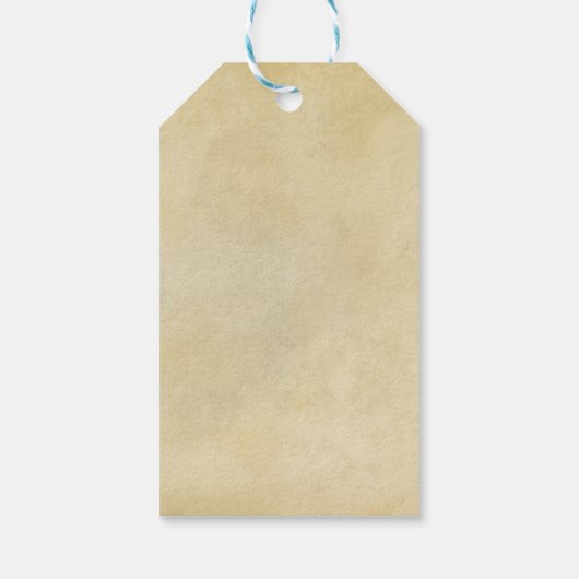 Beweiskette für das Sorgerecht Geschenkanhänger (Rückseite)