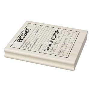 Beweiskette für das Sorgerecht - Spiel spielt eine Gummistempel