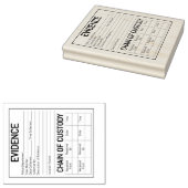 Beweiskette für das Sorgerecht - Spielfeld Gummistempel (Stempel)