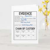 Beweiskette für das Sorgerecht spielt eine wichtig Karte (Gelbe Blume)