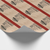 Beweiswahre Mord-Mysterium-Rolle spielen Geschenkpapier (Ecke)