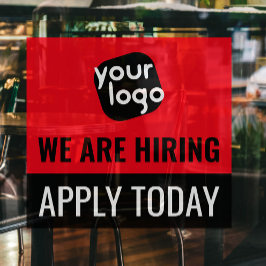 Bewerbung des Logo für die Markenbezeichnung "Busi Fensteraufkleber