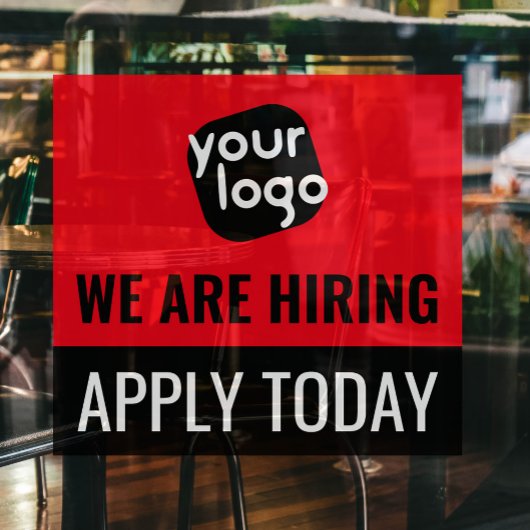 Bewerbung des Logo für die Markenbezeichnung "Busi Fensteraufkleber