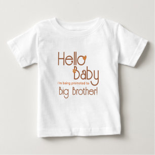 Bewerbung für Big Brother Hello Baby Retro Baby T-shirt