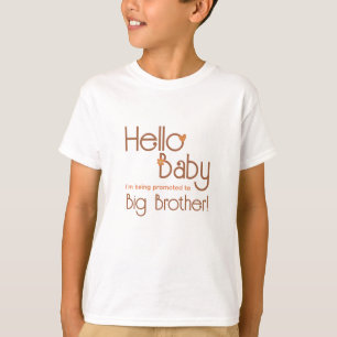 Bewerbung für Big Brother Hello Baby Retro Kinder T-Shirt