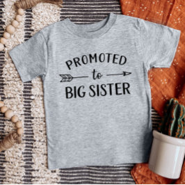 Bewerbung für Big Sister New Baby Ankündigung Baby T-shirt