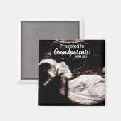 Bewerbung für die Geburtshilfekündigung von Großel Magnet (Vorderseite/Rückseite)