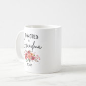 Bewerbung für Großeltern Est 2023 Oma-Tasse Kaffeetasse (Vorderseite Links)