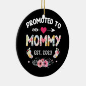 Bewerbung für MOMY 2023 bald als Junge Mutter Keramik Ornament (Rechts)