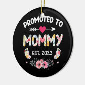 Bewerbung für MOMY 2023 bald als Junge Mutter Keramik Ornament (Links)