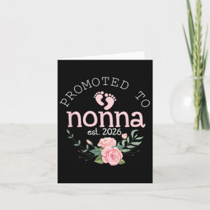 Bewerbung für Oma Est 2026 Neue Großmutter 1st T Karte