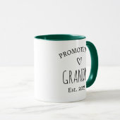 Bewerbung für Oma und Großvater Tasse (VorderseiteRechts)