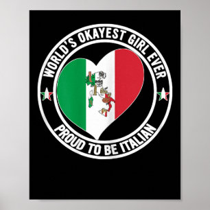Bewerbung um die beste Italienische Lady je World Poster