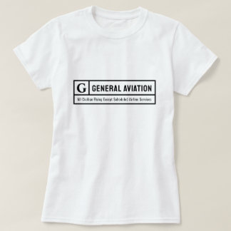 Bewertet G für die Allgemeine Luftfahrt T-Shirt