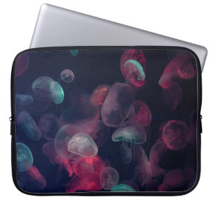 BEWERTETE FARBE JELLYFISH-MALERIERUNG LAPTOPSCHUTZHÜLLE